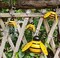 4 Pieces Metal Wall Art, Metal Bumble Bee Wall Decor, 3D Iron Bee Art Sculpture Hanging Wall Decorations for Outdoor Home Garden